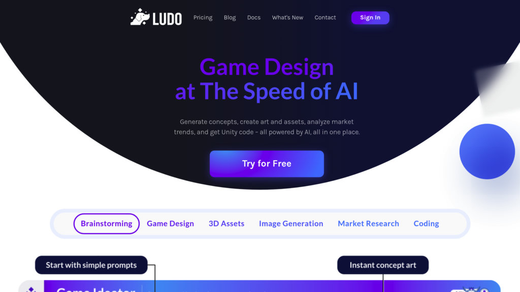 Ludo.ai 截圖