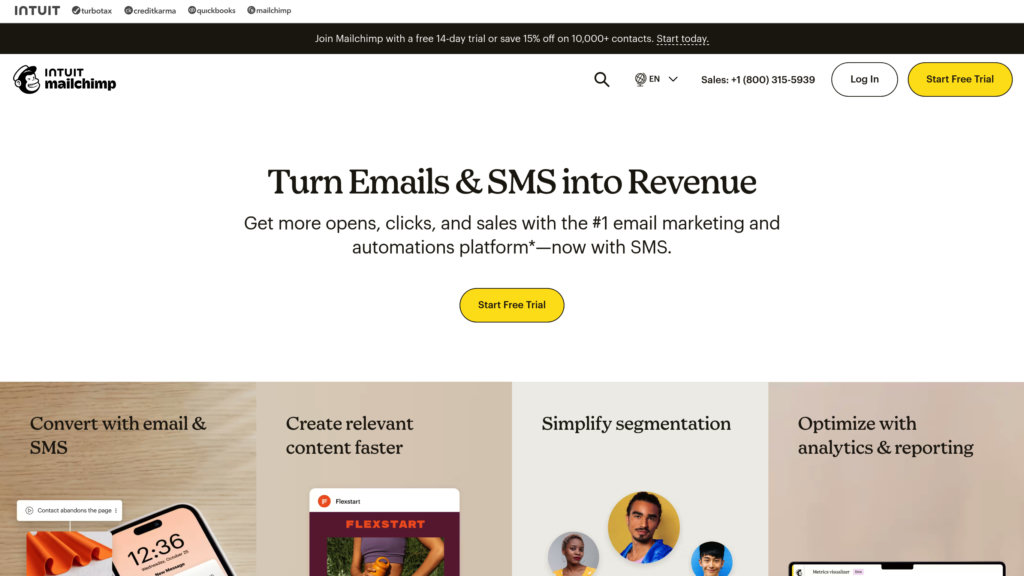 Mailchimp 截圖