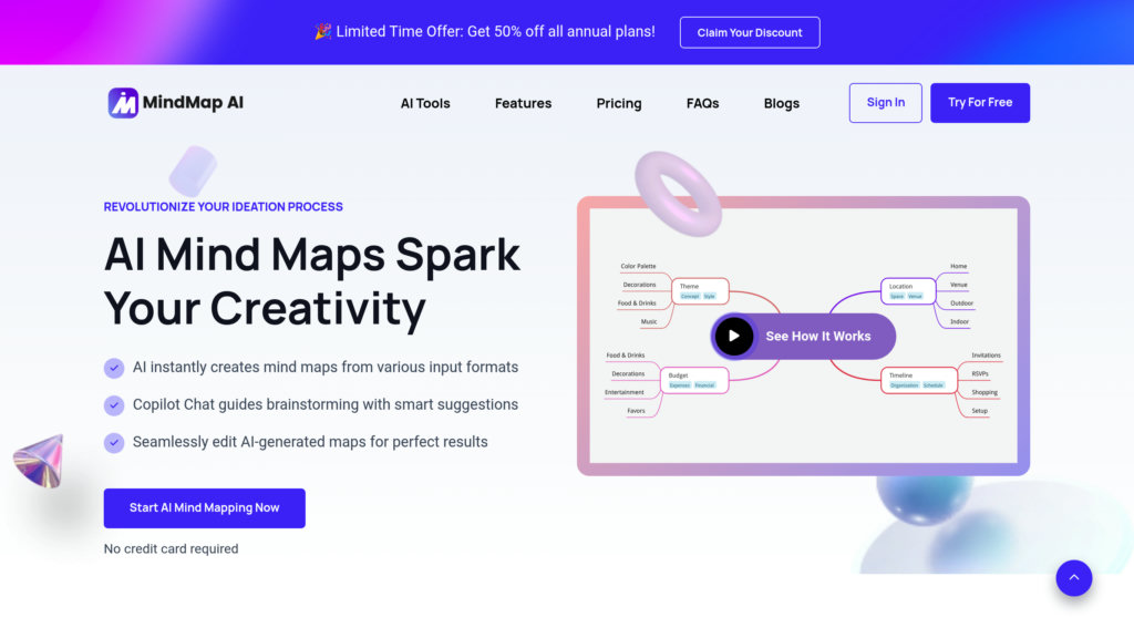 MindMap AI 截圖