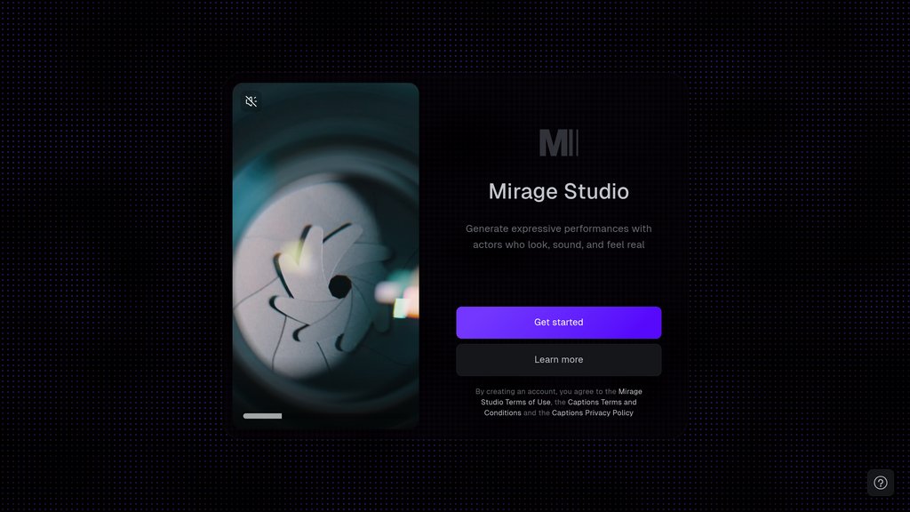 Mirage 截圖