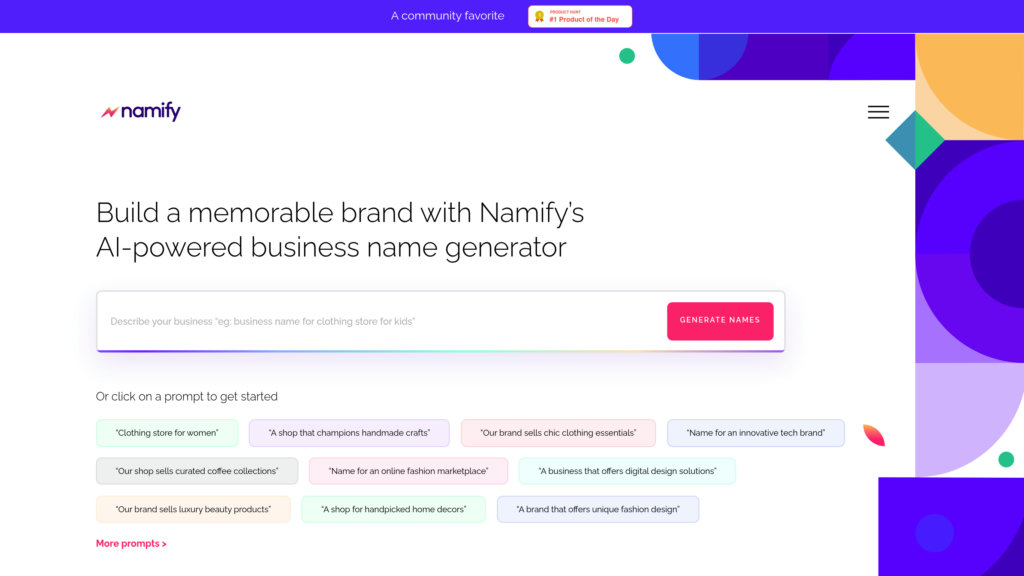 Namify 截圖