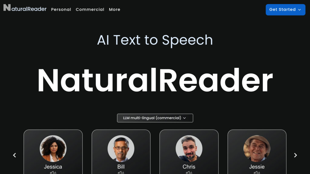 NaturalReaders 截圖