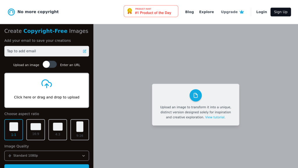 No More Copyright Screenshot
