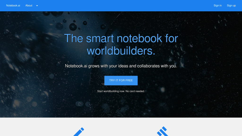 Notebook AI 截圖