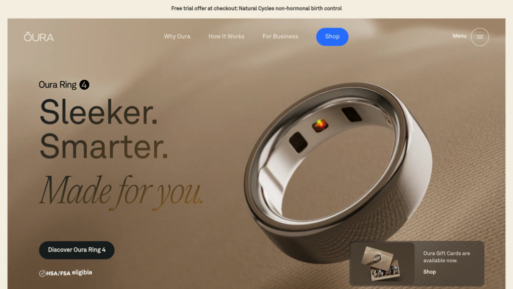 Oura Ring Screenshot