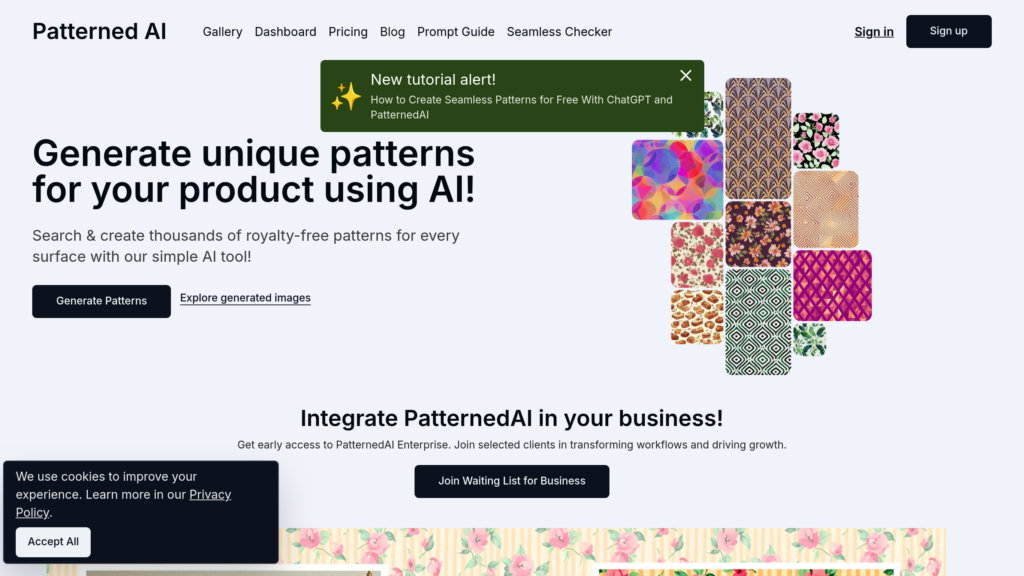 Patterned AI 截圖