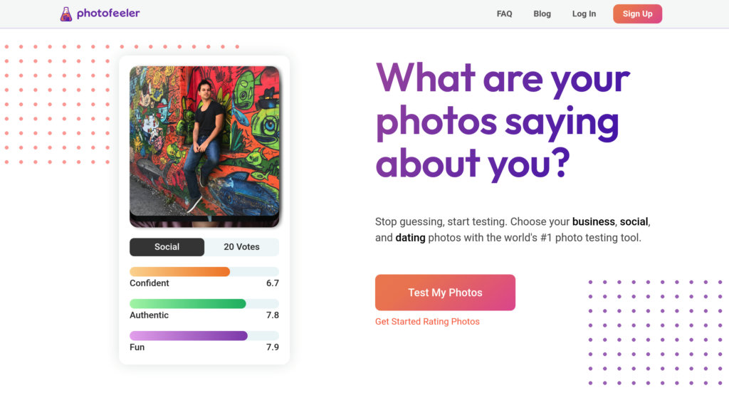 Photofeeler 截圖