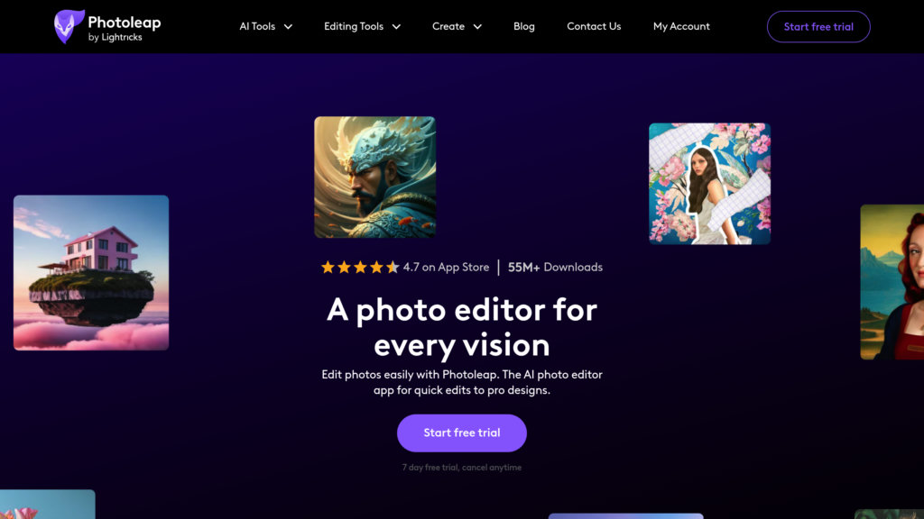 Photoleap 截圖