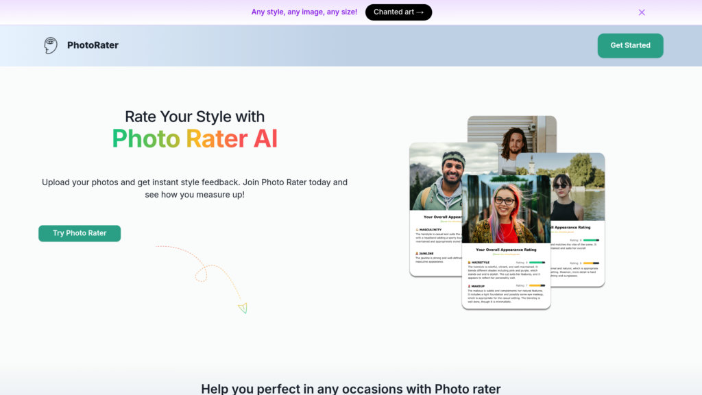 PhotoRater Screenshot
