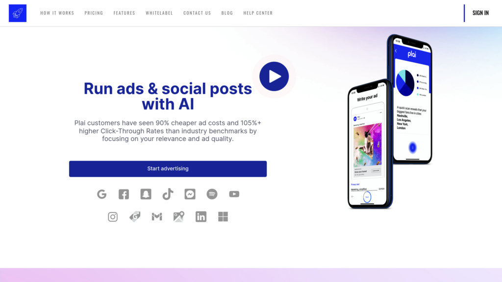 Plai.io Screenshot