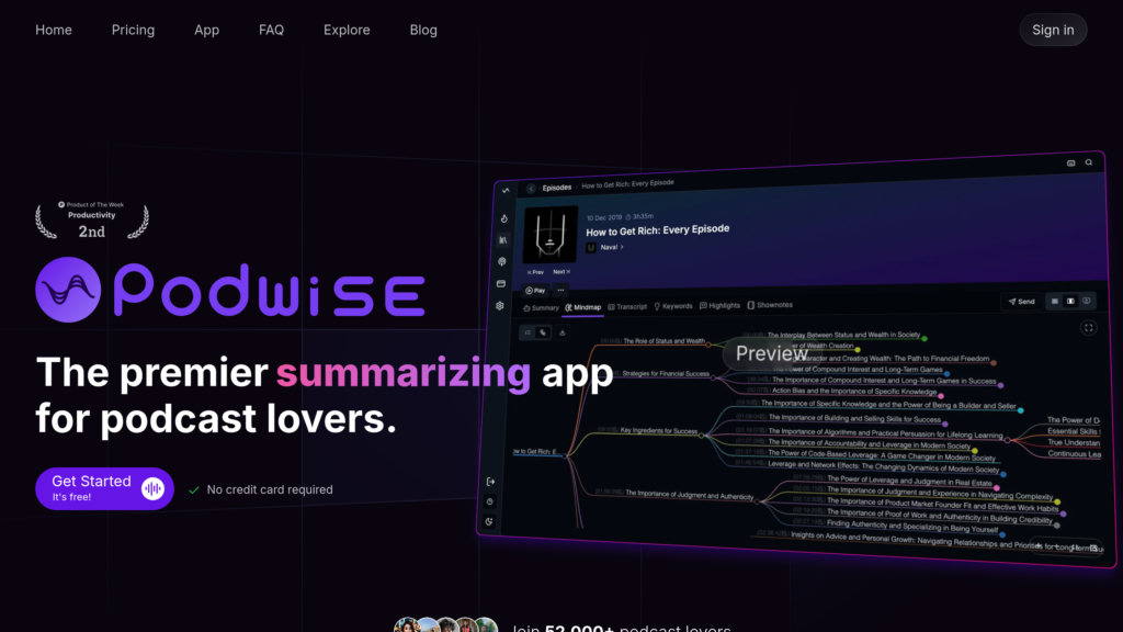 Podwise AI 截圖