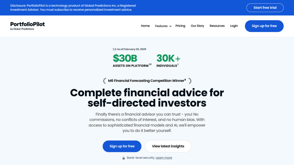 PortfolioPilot Screenshot