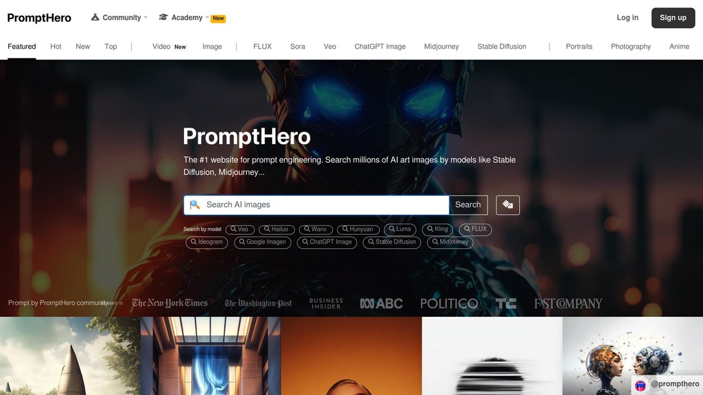 PromptHero 截圖