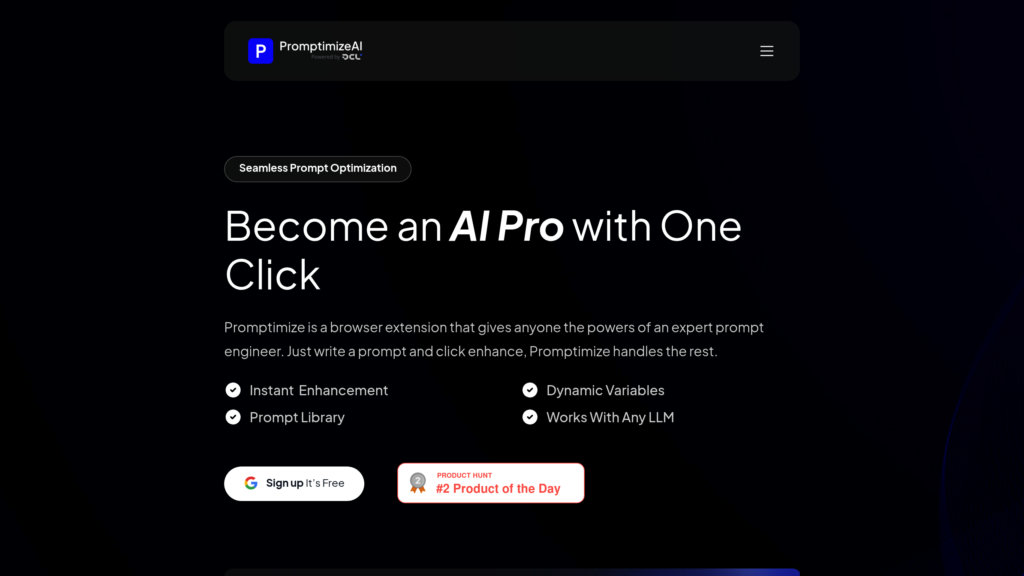 Promptimize AI 截圖