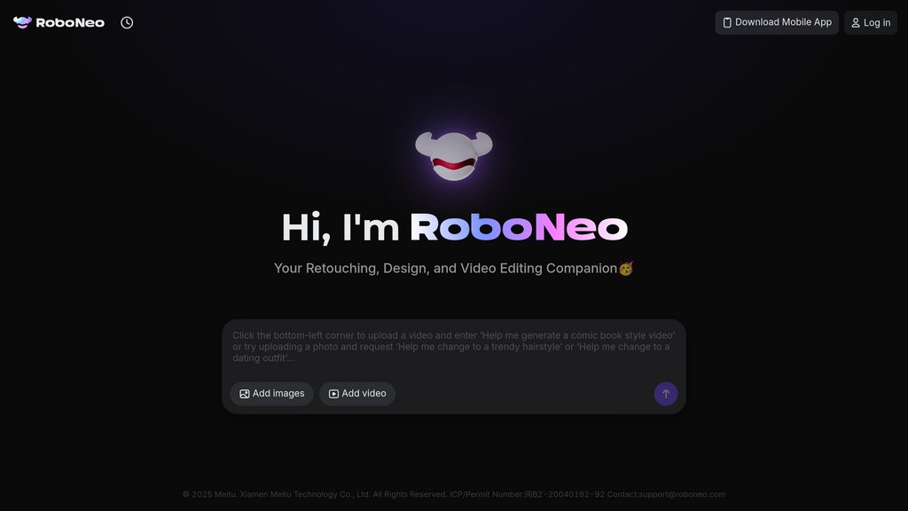 RoboNeo 截圖