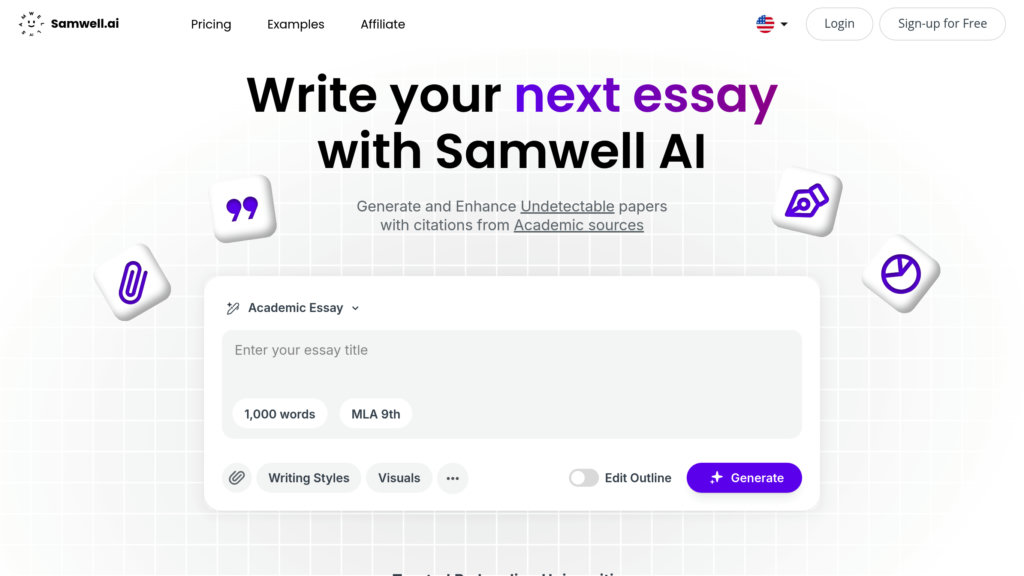 Samwell AI 截圖
