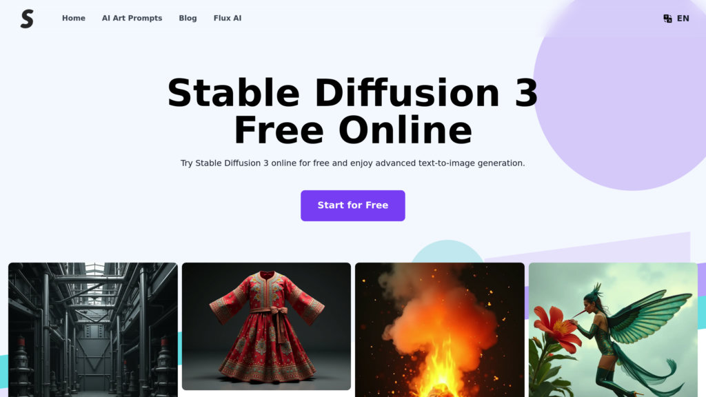 Stable Diffusion 3 截圖