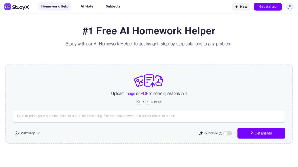 StudyX Screenshot