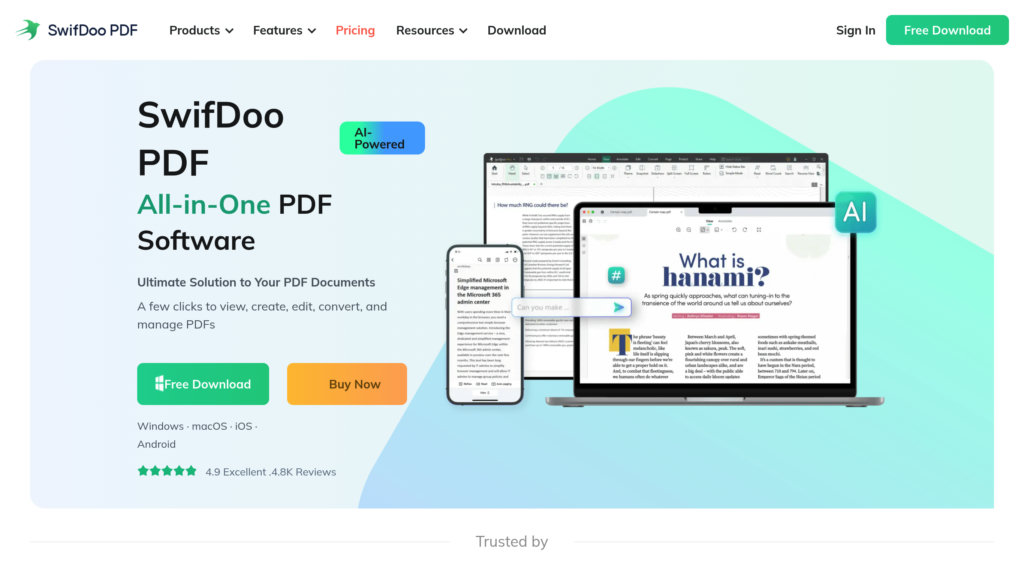 SwifDoo PDF Screenshot