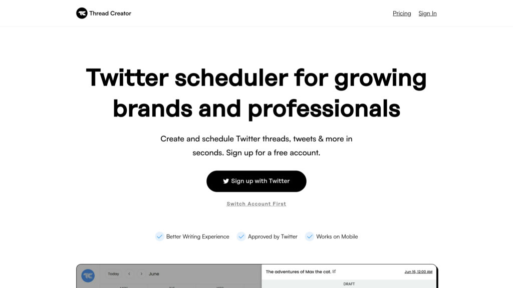 Thread Creator Screenshot