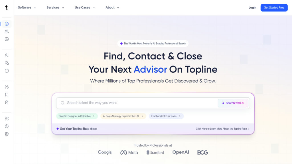 Topline Screenshot