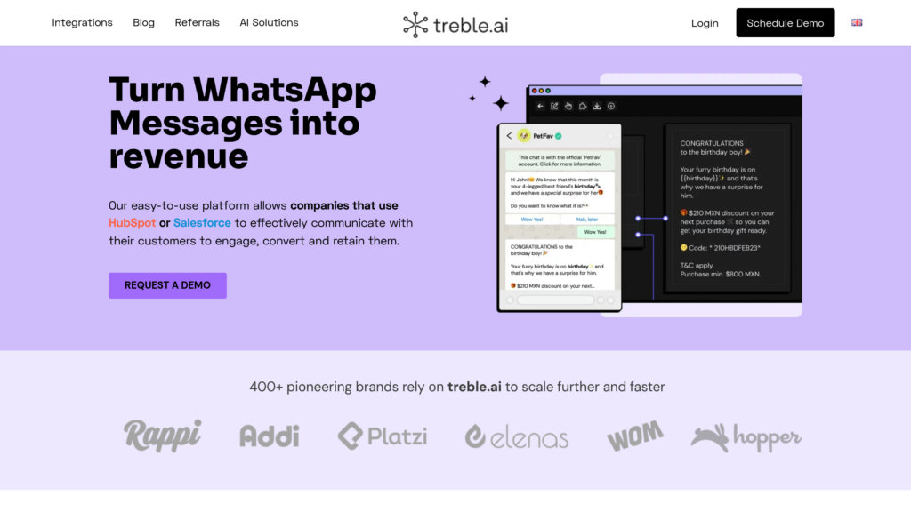 Treble AI 截圖