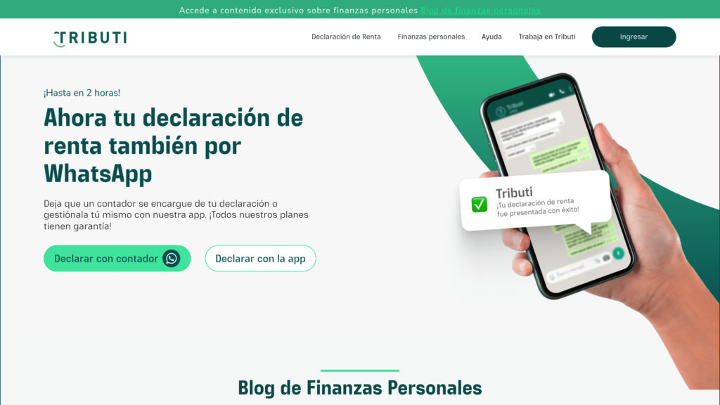 Tributi Screenshot