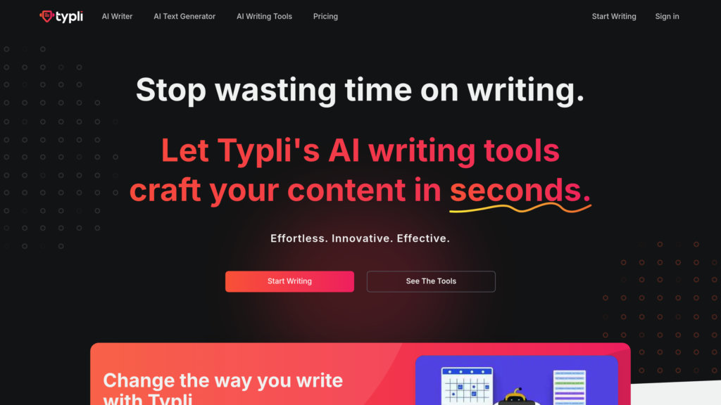 Typli AI 截圖