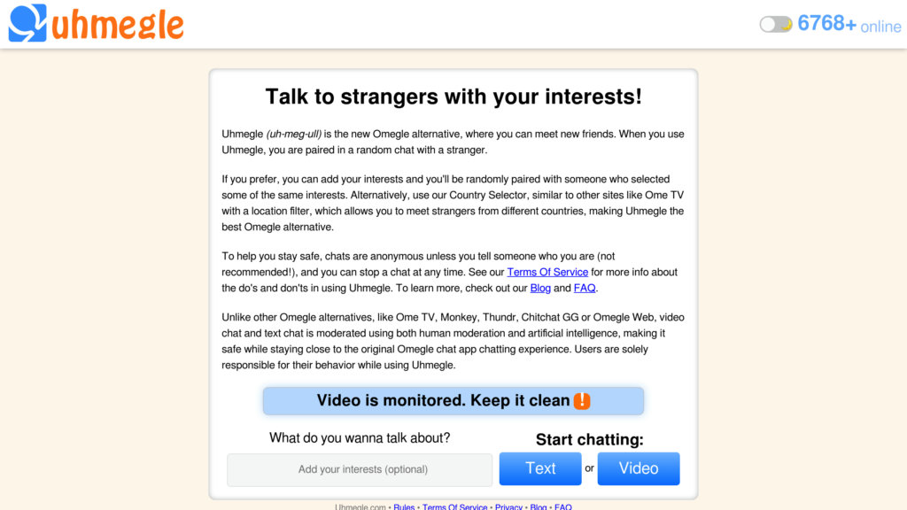 Uhmegle Screenshot