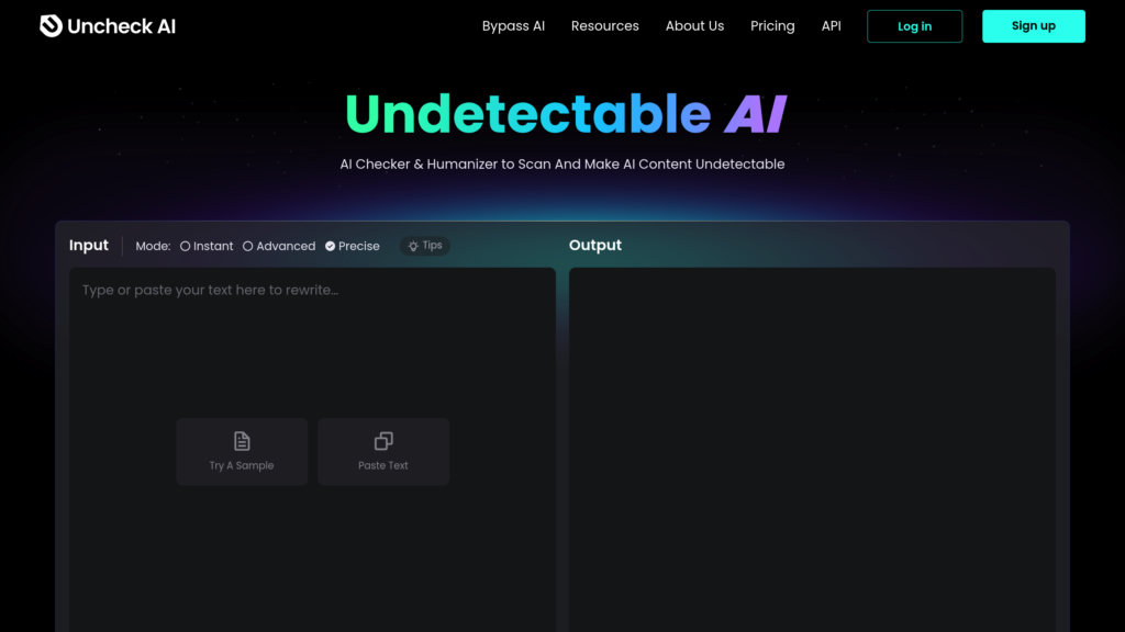 Uncheck AI 截圖