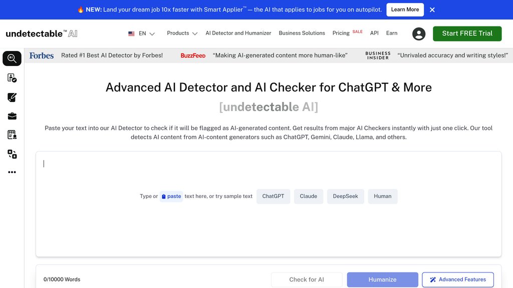 Undetectable AI 截圖