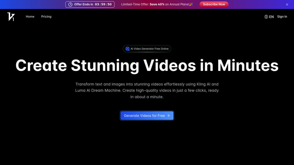 Vidful.ai 截圖
