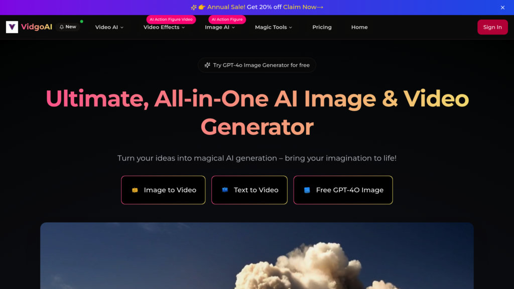 Vidgo AI 截圖