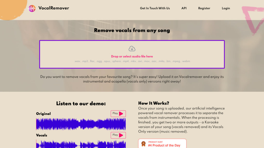 Vocal Remover 截圖