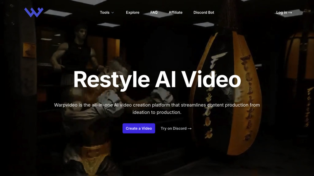 WarpVideo AI 截圖