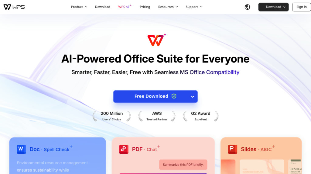 WPS Office 截圖