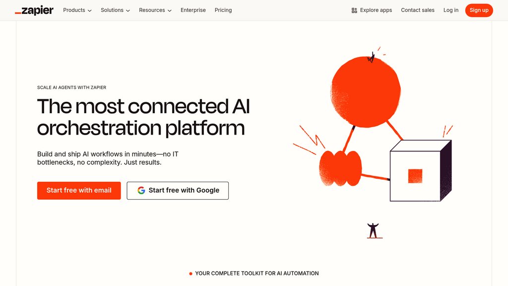 Zapier AI 截圖